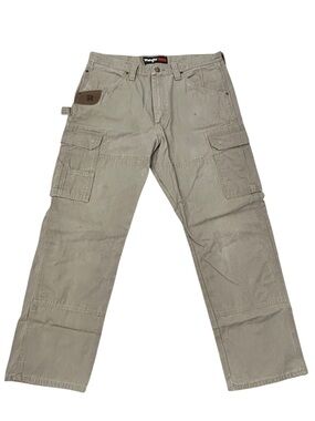 Wrangler Riggs Workwear Ranger Men’s Utility Cargo Work Pants 36x30 Tan Work